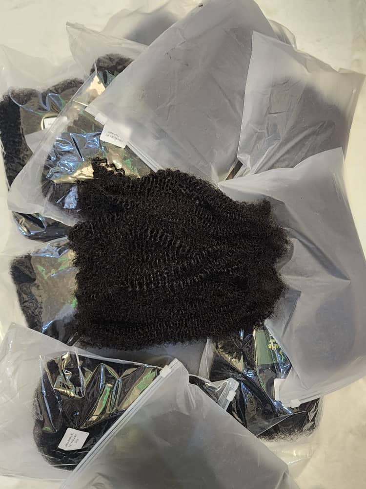 Afro Kinky Bulk Human Hair