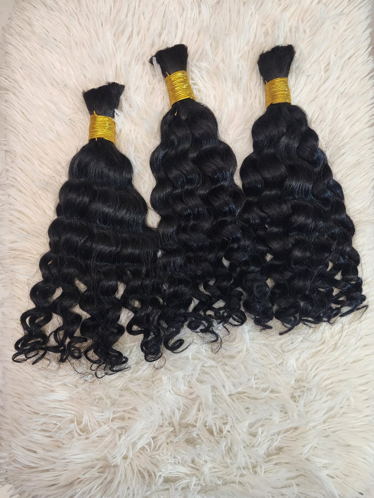 Italian Curls Human Hair Braiding Extension