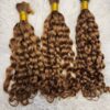 Italian curls Human Hair Braiding Extension