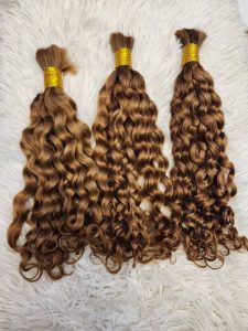 Italian curls Human Hair Braiding Extension