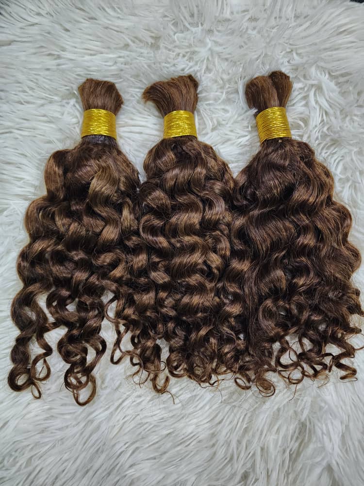 Water Wave Bulk Human Hair for Braiding