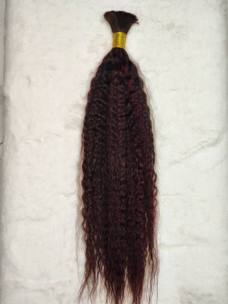 Human Braiding Hair Kinky Straight