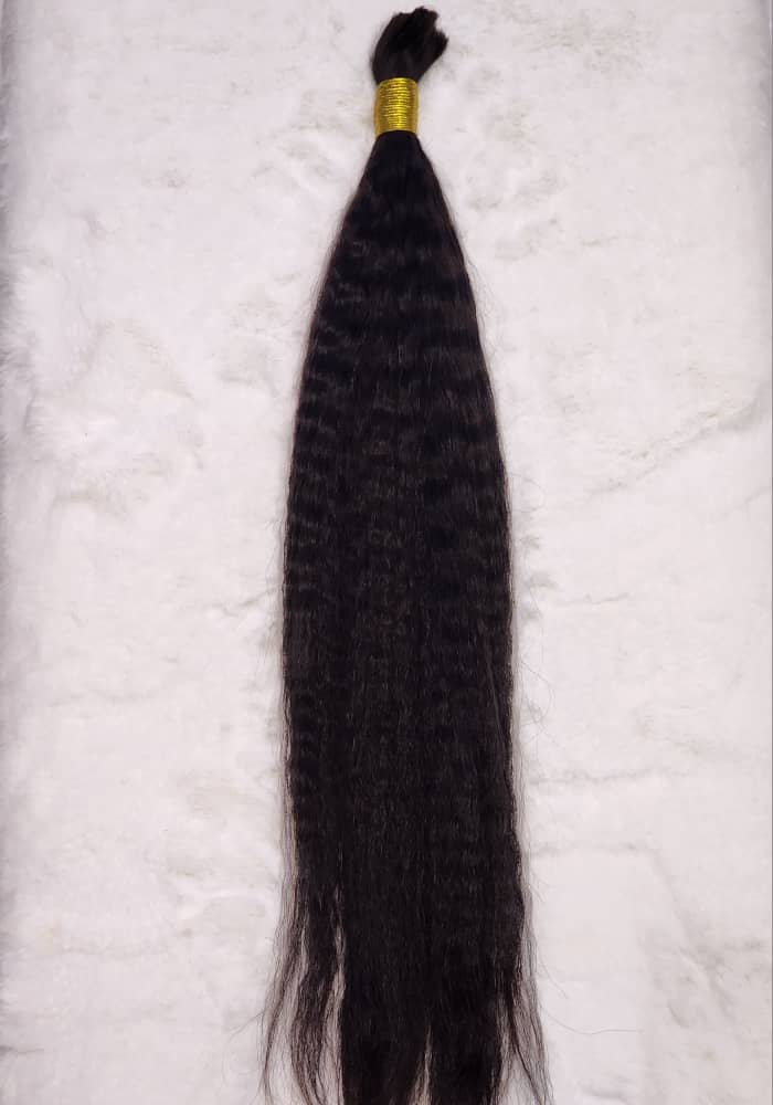Human Braiding Hair Kinky Straight