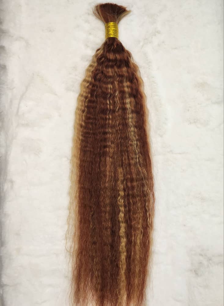 Human Braiding Hair Kinky Straight