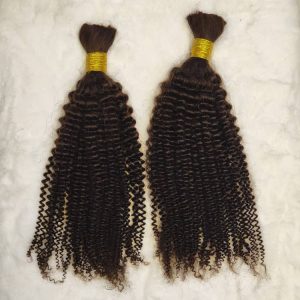 Bulk Human Hair For Braiding Afro Kinky Curly