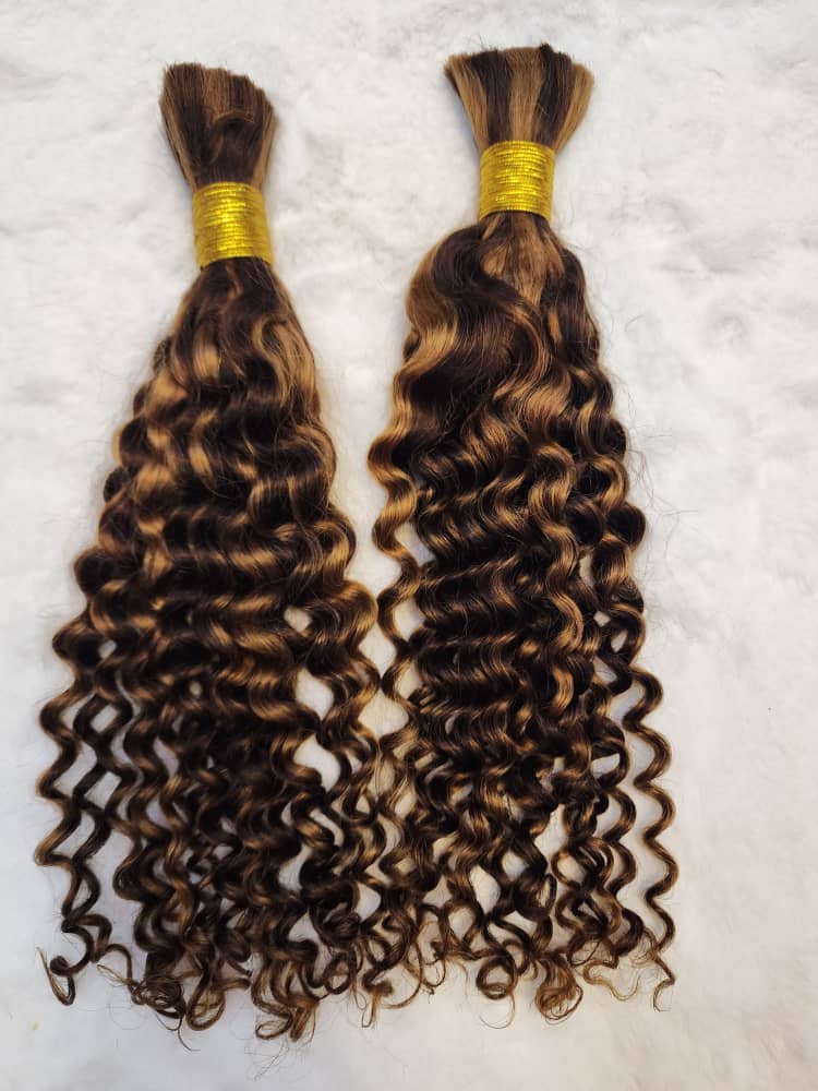 Water Wave Bulk Human Hair for Braiding