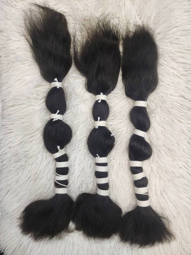 Human Hair Braiding Extensions ( Wet & Wavy)