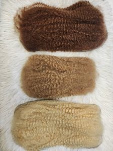 human hair kinky extensions