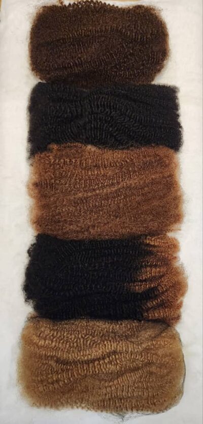 Afro kinky bulk human hair