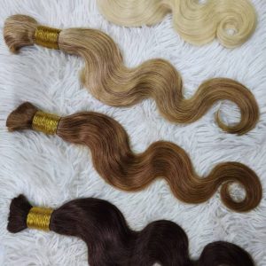 Body wave human hair for braiding