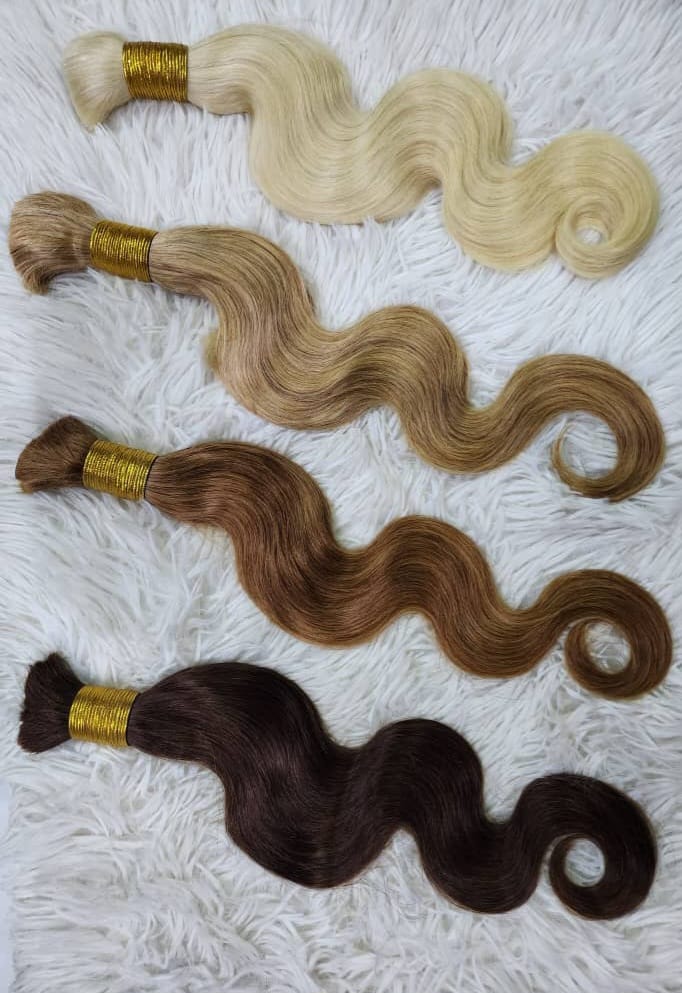 Body wave human hair for braiding