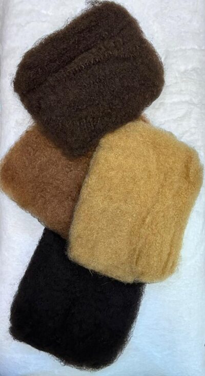 Afro kinky human hair 4cw