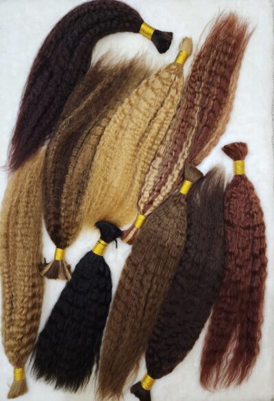 Human Braiding Hair Kinky Straight