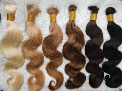 Body wave human hair for braiding