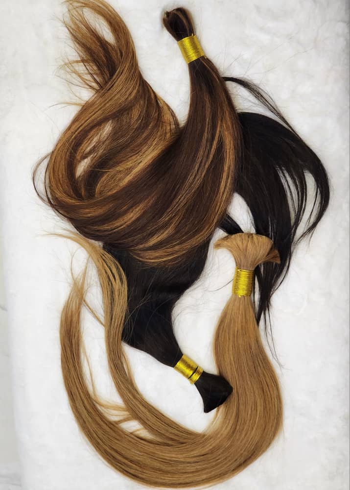Straight Bulk Hair for Braiding