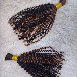 human hair kinky extensions