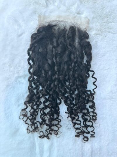 Pixie Curl Closure Human Hair