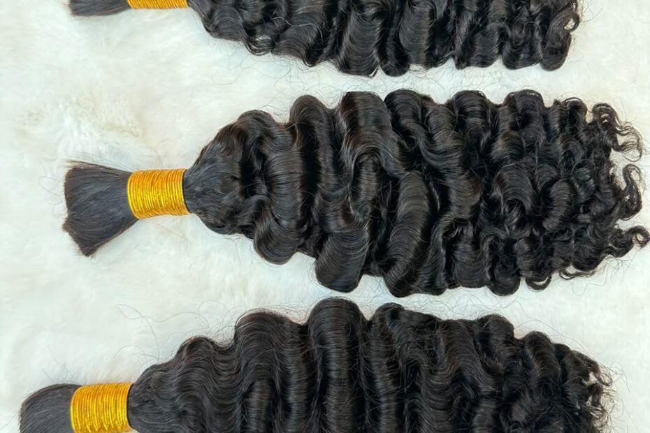Burmese Curls human hair extensions for braiding
