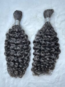 Salt and Pepper human hair for braiding
