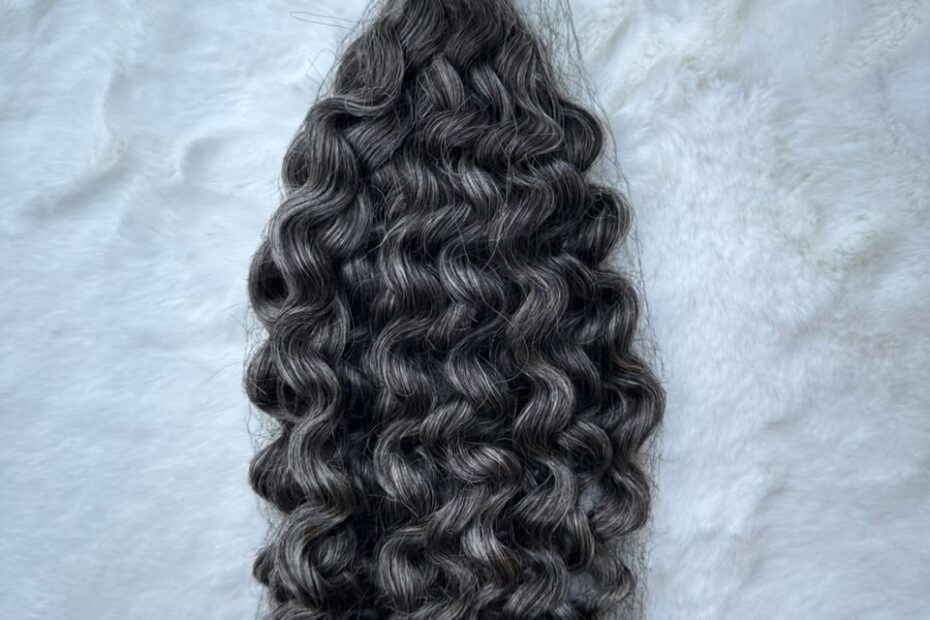 Salt and Pepper human hair for braiding