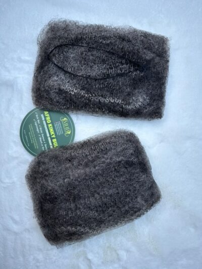 Afro Kinky Human Hair 4CW Salt & Pepper